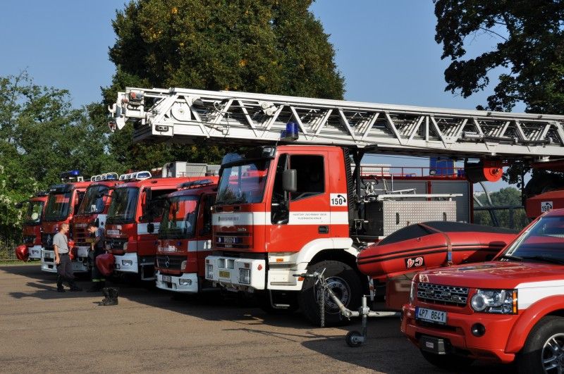 Plzeňský den s IZS nabídl již počtvrté (11.9.2012) možnost seznámit se s integrovaným záchranným systém v areálu parku na místě bývalého výstaviště za OC Plaza. (foto: Z. Kubalová)