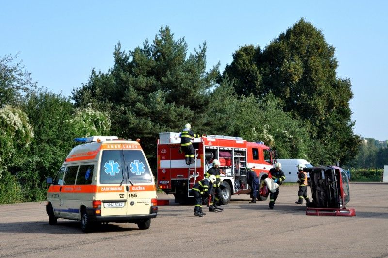 Plzeňský den s IZS nabídl již počtvrté (11.9.2012) možnost seznámit se s integrovaným záchranným systém v areálu parku na místě bývalého výstaviště za OC Plaza. (foto: Z. Kubalová)