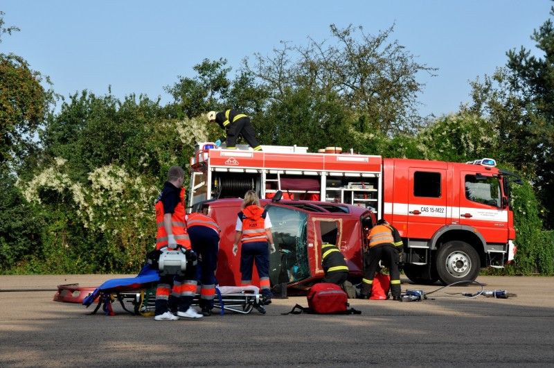 Plzeňský den s IZS nabídl již počtvrté (11.9.2012) možnost seznámit se s integrovaným záchranným systém v areálu parku na místě bývalého výstaviště za OC Plaza. (foto: Z. Kubalová)