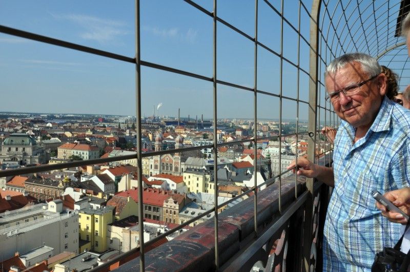 Nová publikace ukazuje, jak se měnil pohled z plzeňské věže