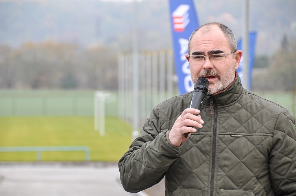 Město dokončilo náhradní hřiště pro SK Slovan Plzeň 1910 (foto: M. Pecuch, 8.11.2016)