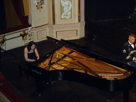 Koncert The 76th US Army Band (V Corps, US Army) v Divadle J. K. Tyla