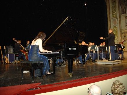 Koncert The 76th US Army Band (V Corps, US Army) v Divadle J. K. Tyla