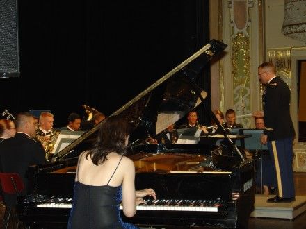 Koncert The 76th US Army Band (V Corps, US Army) v Divadle J. K. Tyla