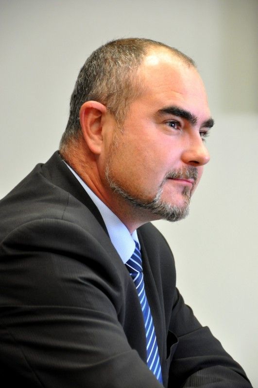 Delegaci přijal ve čtvrtek 20. září na plzeňské radnici ekonomický náměstek primátora Martin Zrzavecký. (foto: Z. Kubalová)