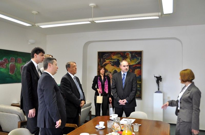 Delegace ze Sverdlovska v Plzni