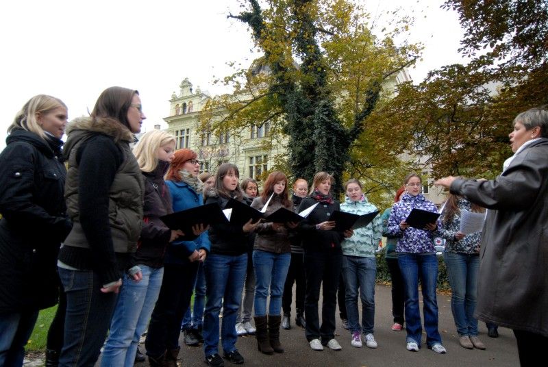 Zemina z blízkosti pomníku Bedřicha Smetany v Kopeckého sadech byla dnes primátorem Martinem Baxou slavnostně odebrána, aby společně s další z Litomyšle, Jabkenic a Jindřichova Hradce byla 18. listopadu 2012 uložena do speciální schránky ve tvaru srdce v nově zrestaurované hrobce Bedřicha Smetany na vyšehradském hřbitově.Slavnostní odebrání prsti, které se uskutečnilo v pondělí 15. října 2012, doplnila recitace z básnické kompozice Petra Prouzy, jež se snaží zachytit významné mezníky v životě a osudu Bedřicha Smetany, v podání herců Josefa Nechutného a Antonína Kašky. Dvě Smetanovy sklady Západ Slunce a Má hvězda zazpíval akademický sbor Fakulty pedagogické Západočeské univerzity v Plzni.