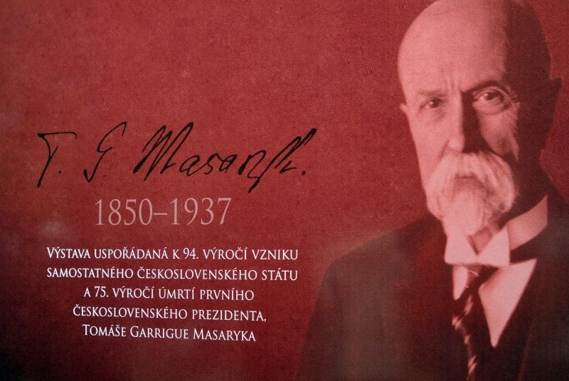 Výstava ve Smetanových sadech přibližuje život T. G. Masaryka
