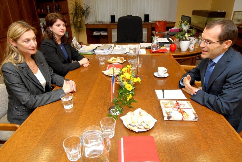 Rada francouzského velvyslanectví navštívil poprvé Plzeň