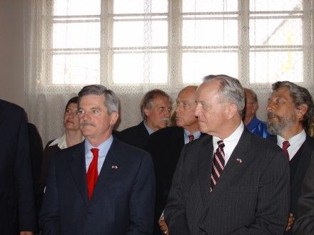 Slavnostní otevření "Patton Memorial v Plzni" - vnuk gen. Pattona George Patton Waters