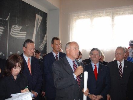 Slavnostní otevření "Patton Memorial v Plzni" - vnuk gen. Pattona George Patton Waters