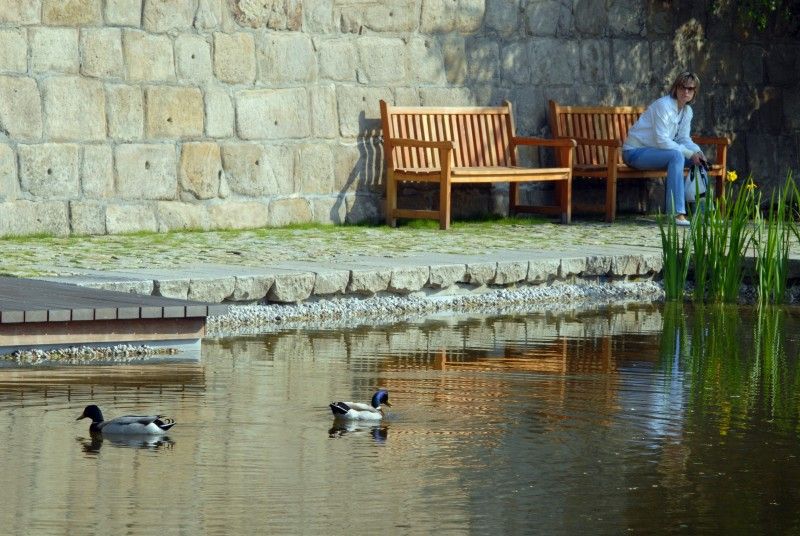 Mlýnská strouha - jedno z nejkrásnějších míst v centru města Plzně