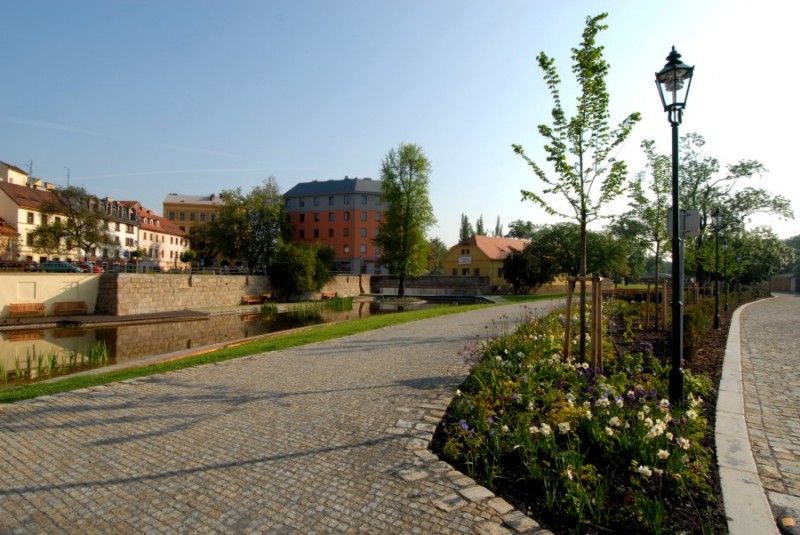 Mlýnská strouha - jedno z nejkrásnějších míst v centru města Plzně