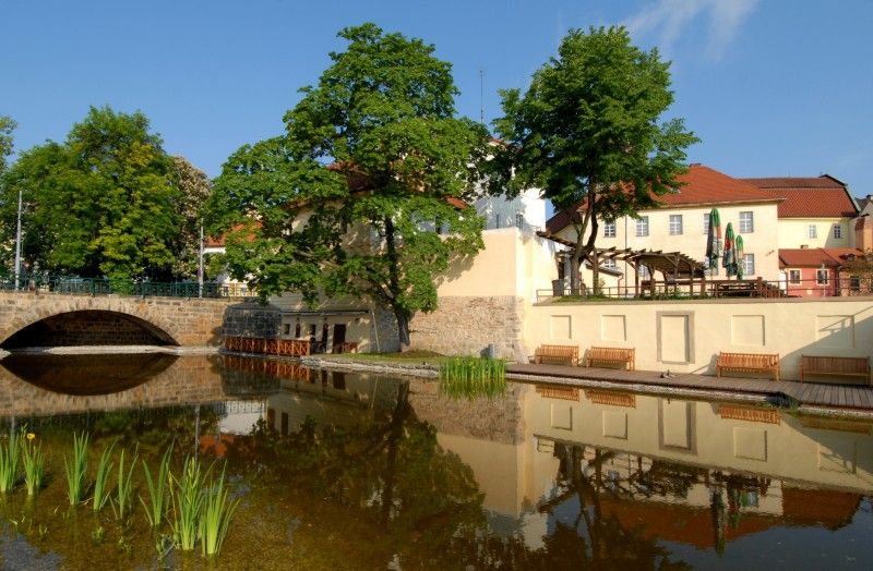 Mlýnská strouha - jedno z nejkrásnějších míst v centru města Plzně