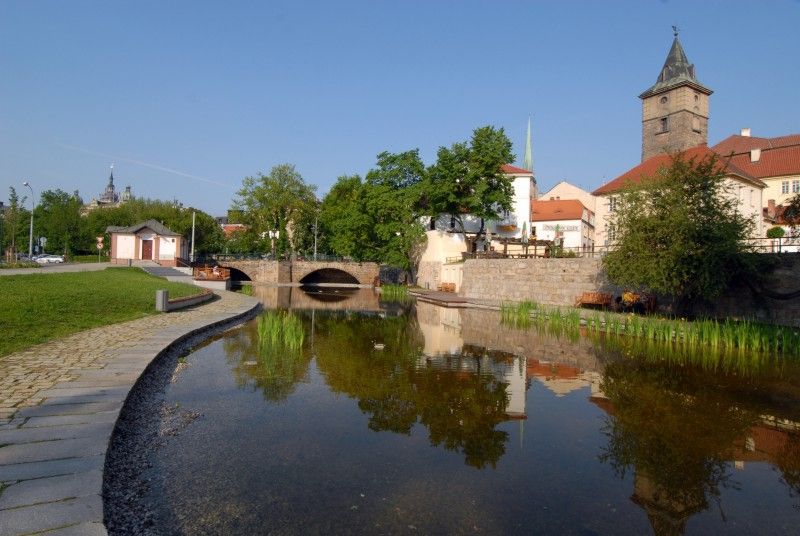 Mlýnská strouha - jedno z nejkrásnějších míst v centru města Plzně