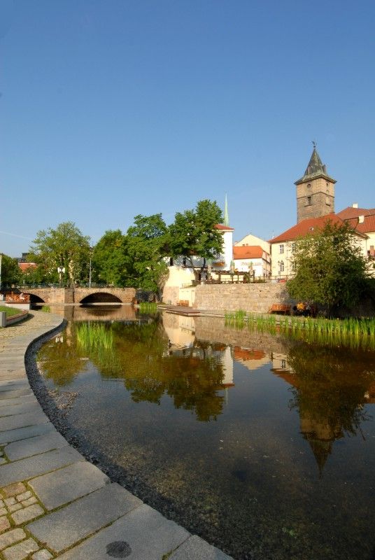 Mlýnská strouha - jedno z nejkrásnějších míst v centru města Plzně