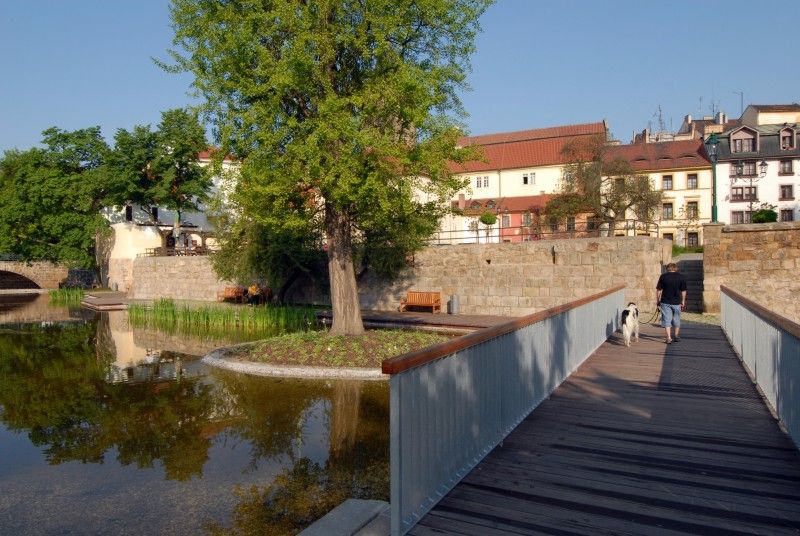 Mlýnská strouha - jedno z nejkrásnějších míst v centru města Plzně