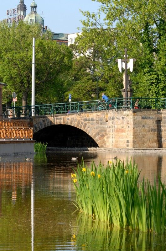 Mlýnská strouha - jedno z nejkrásnějších míst v centru města Plzně