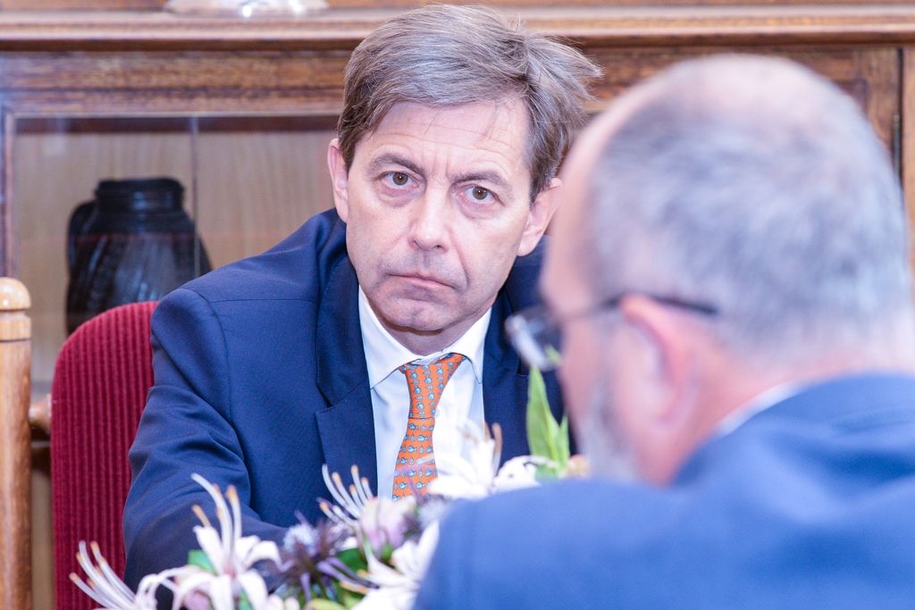 Rakouský velvyslanec zavítal do Plzně (foto: M. Pecuch, 12.7.2018)