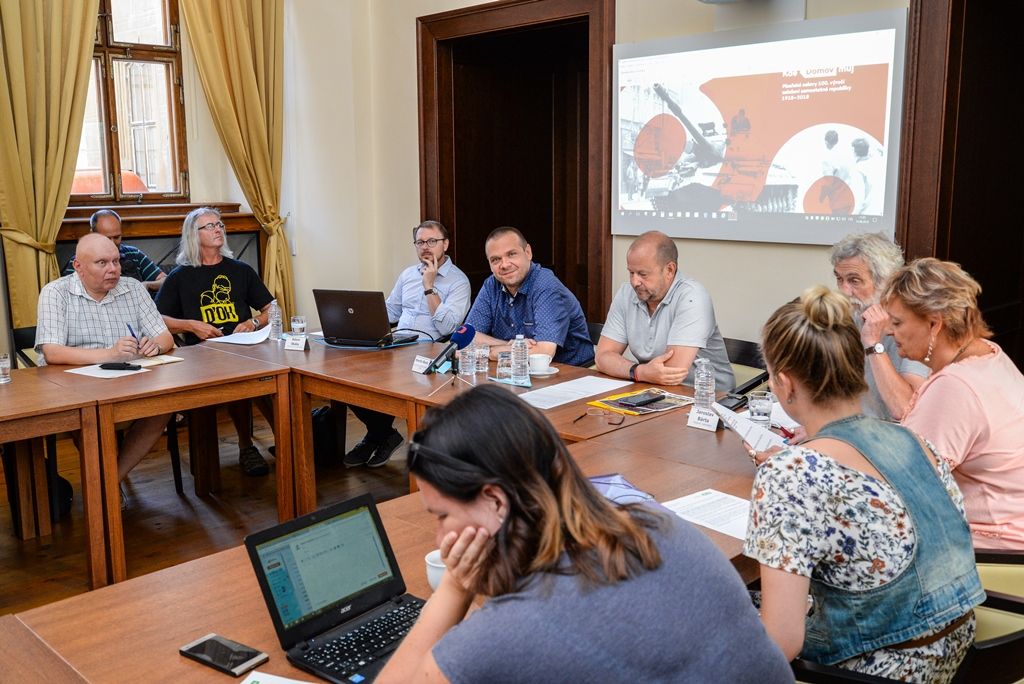 Plzeň si připomene 50. výročí okupace výstavami (foto: M. Pecuch, 13.8.2018)