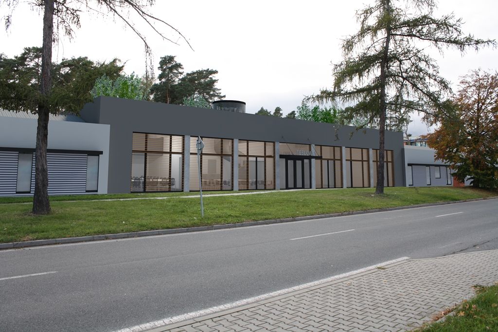 Cowork vizualizace, zdroj - dotegg architekti s.r.o; Technologické centrum vizualizace, zdroj - dotegg architekti s.r.o