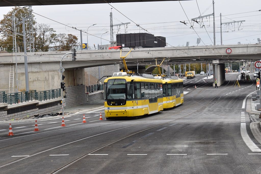 Nově otevřená Mikulášská ulice (foto: A. Jarošová, 31.8.2018)