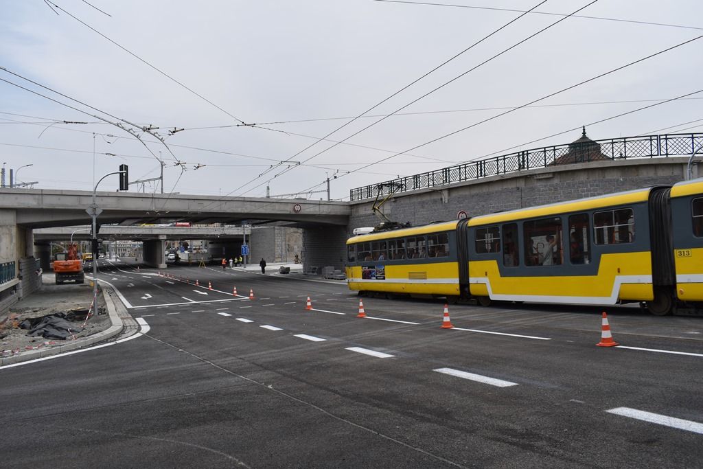 Nově otevřená Mikulášská ulice (foto: A. Jarošová, 31.8.2018)