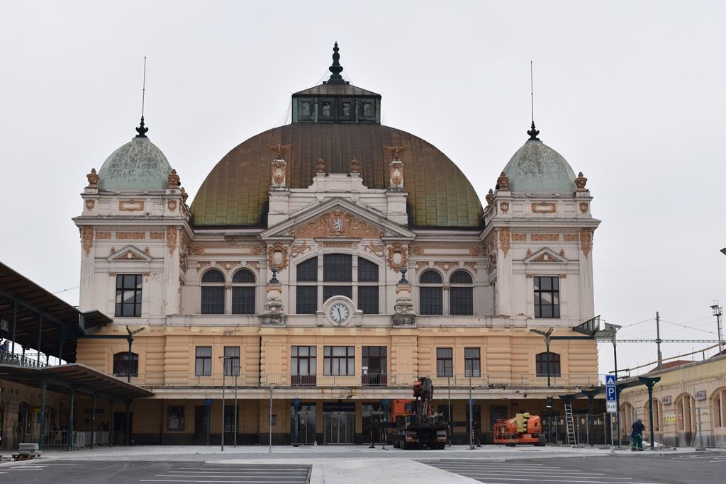 Nově otevřená Mikulášská ulice (foto: A. Jarošová, 31.8.2018)
