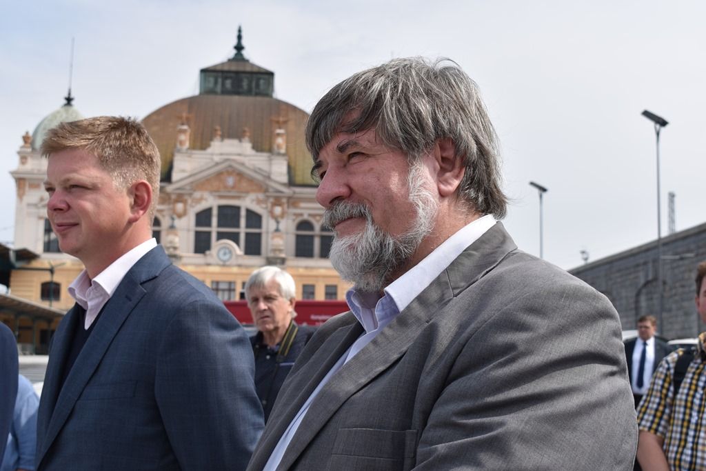 Nově otevřená Mikulášská ulice (foto: A. Jarošová, 31.8.2018)