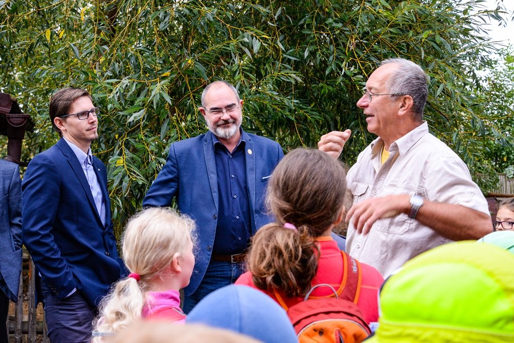 Interiérové hřiště na statku Lüftnerka (foto: M. Pecuch, 4.9.2018)