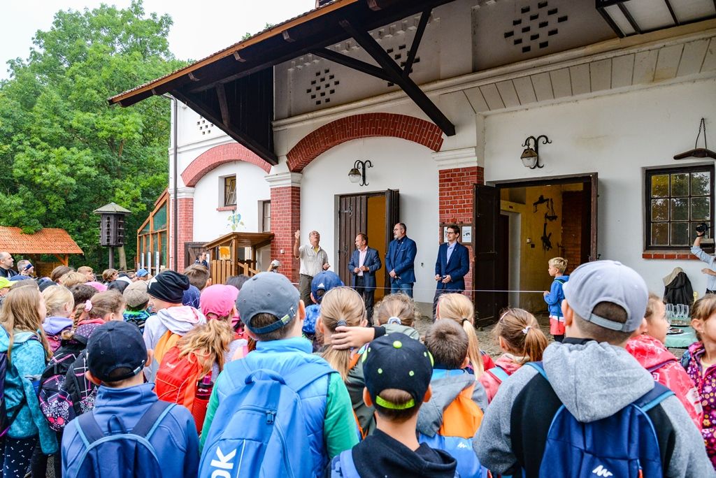 Interiérové hřiště na statku Lüftnerka (foto: M. Pecuch, 4.9.2018)
