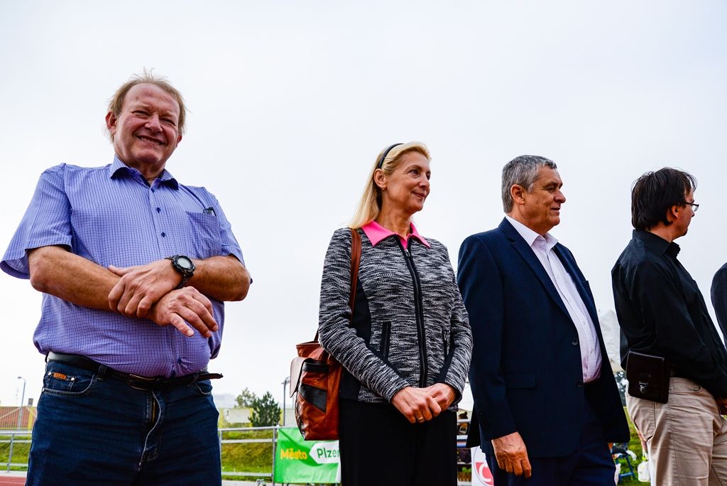 Senioři změřili své síly na atletickém stadionu (foto: M. Pecuch, 5.9.2018)