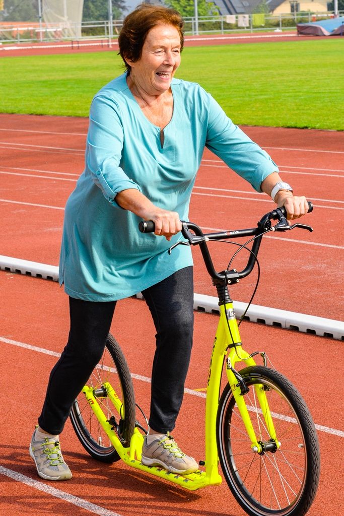 Senioři změřili své síly na atletickém stadionu (foto: M. Pecuch, 5.9.2018)