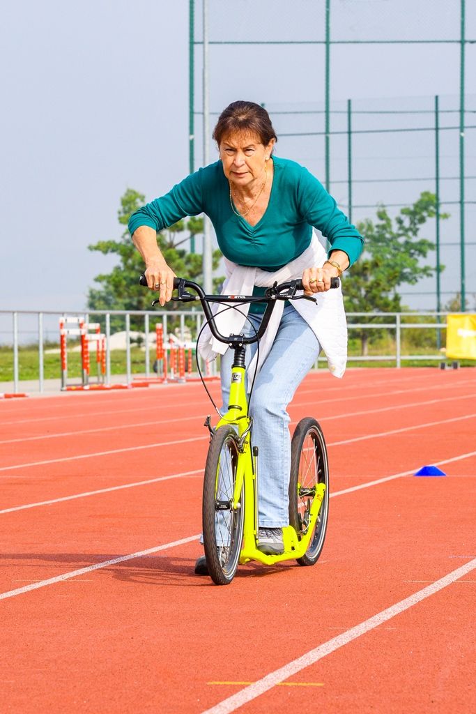 Senioři změřili své síly na atletickém stadionu (foto: M. Pecuch, 5.9.2018)