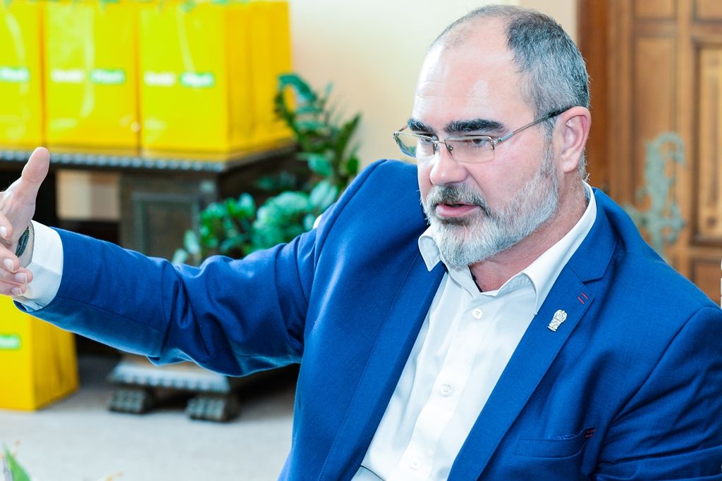 Primátor Martin Zrzavecký přijal delegaci Uzbekistánu (fotografie: M. Pecuch, 11.9.2018)