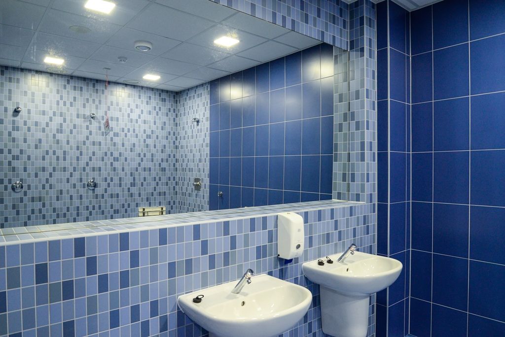 Nová moderní víceúčelová tréninková hala, která je součástí areálu Městské sportovní haly v Plzni na Slovanech (foto: M. Pecuch, 12.9.2018)