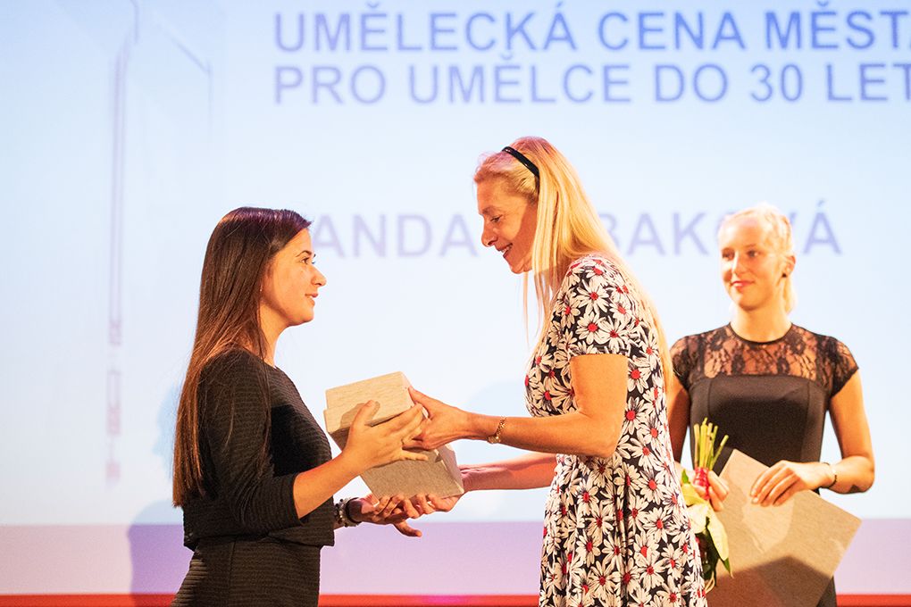Laureáti si převzali Uměleckou cenu města Plzně za rok 2017 (foto: M. Chaloupka, 12.9.2018)