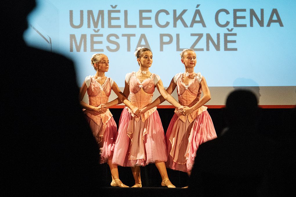 Laureáti si převzali Uměleckou cenu města Plzně za rok 2017 (foto: M. Chaloupka, 12.9.2018)