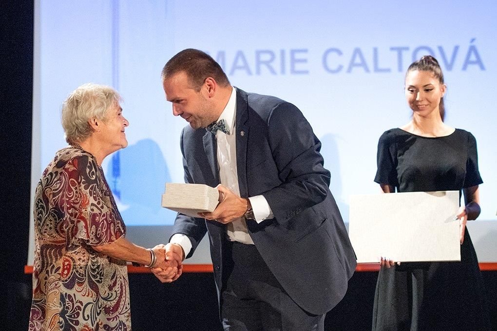 Laureáti si převzali Uměleckou cenu města Plzně za rok 2017 (foto: M. Chaloupka, 12.9.2018)