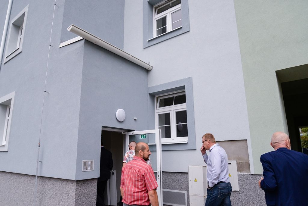 Město dokončilo rekonstrukci svých domů v Plachého ulici (foto: M. Pecuch, 14.9.2018)