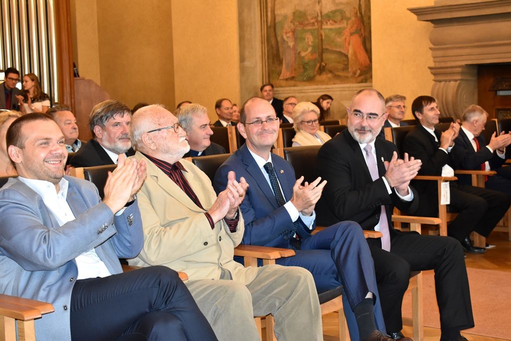 Den s Regensburgem - přijetí v Obřadní síni (foto: A.Jarošová, 16.9.2018)