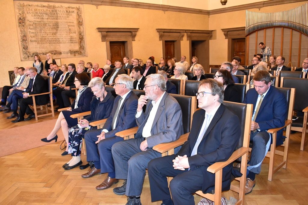 Den s Regensburgem - přijetí v Obřadní síni (foto: A.Jarošová, 16.9.2018)