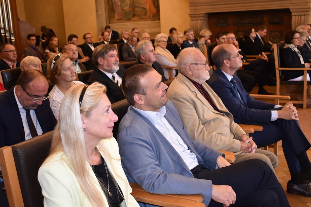 Den s Regensburgem - přijetí v Obřadní síni (foto: A.Jarošová, 16.9.2018)