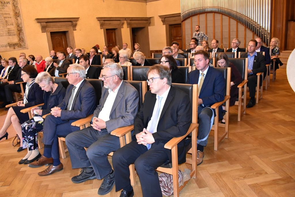 Den s Regensburgem - přijetí v Obřadní síni (foto: A.Jarošová, 16.9.2018)
