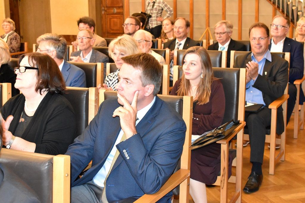 Den s Regensburgem - přijetí v Obřadní síni (foto: A.Jarošová, 16.9.2018)