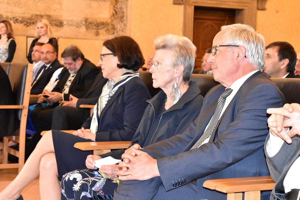 Den s Regensburgem - přijetí v Obřadní síni (foto: A.Jarošová, 16.9.2018)