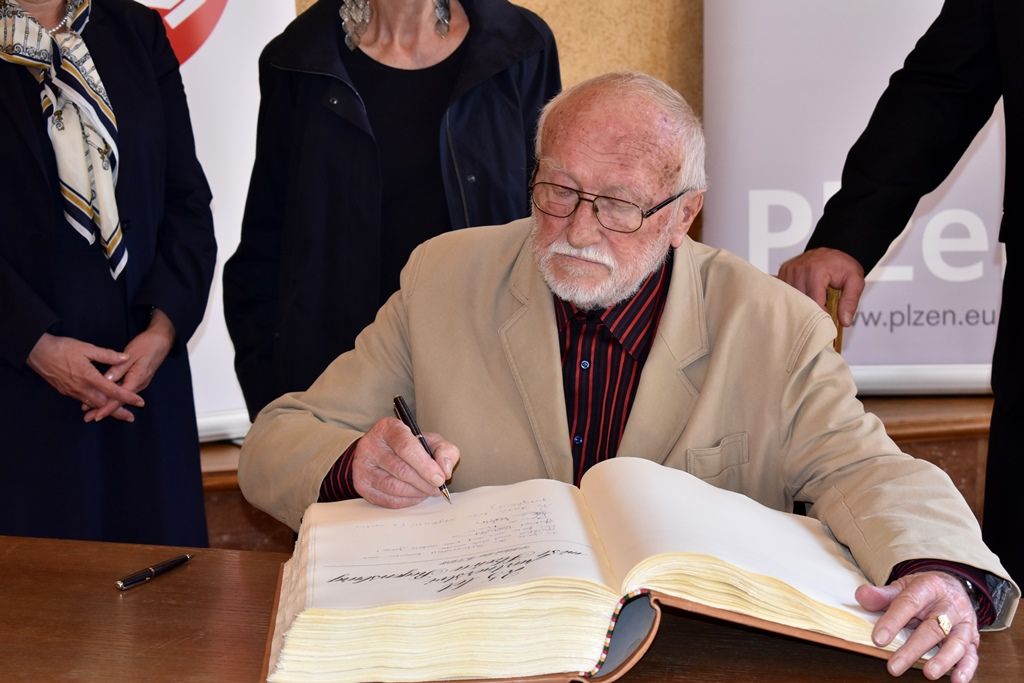 Den s Regensburgem - přijetí v Obřadní síni (foto: A.Jarošová, 16.9.2018)