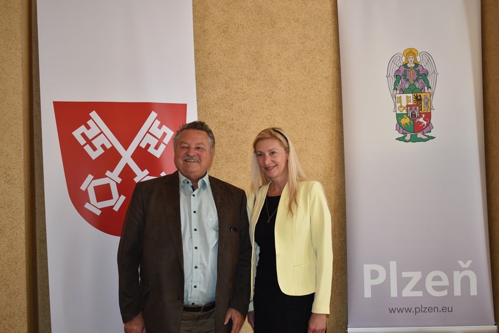 Den s Regensburgem - přijetí v Obřadní síni (foto: A.Jarošová, 16.9.2018)