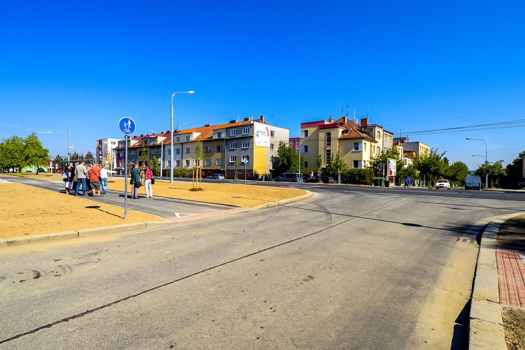 Plzeň má nový přestupní terminál na nám. Milady Horákové (foto: M. Pecuch, 18.9.2018)