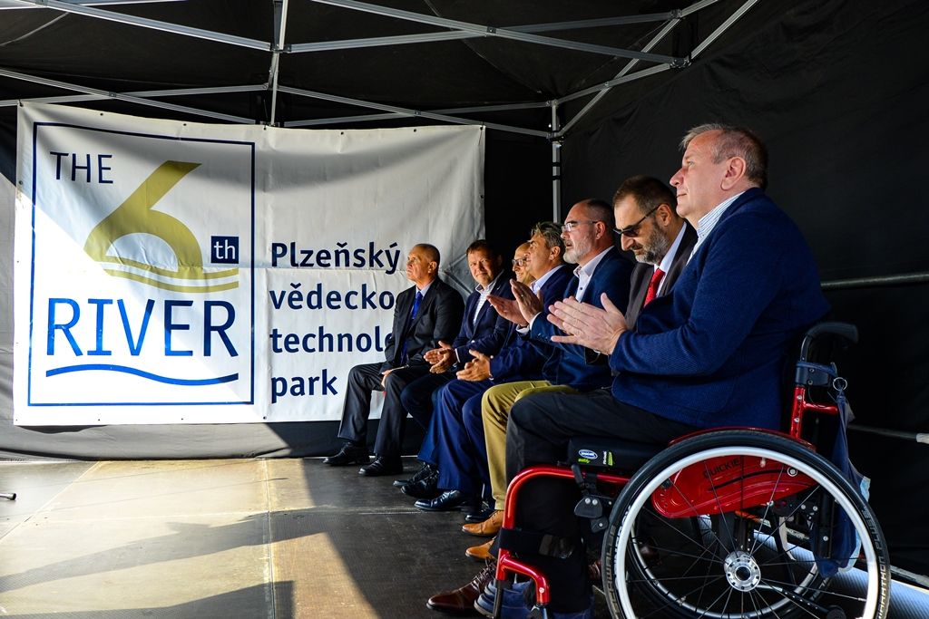 Zahájení stavby nové budovy VTP H2 (foto: M. Pecuch, 19.9.2018)